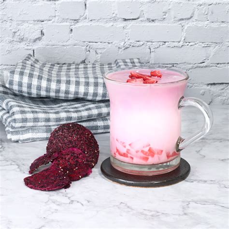ppinaytea|PINK PITAYA LATTE .